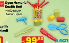 MGS OYUNCAK OYUN HAMURLU KUAFÖR SETİ